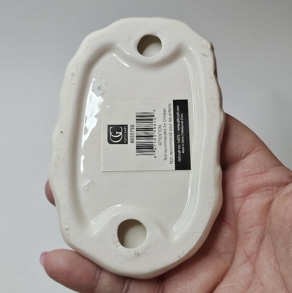 Polar Bear Salt And Pepper Shakers On Ice Shelf With Red Scarves Some Crazing - Picture 7 of 10